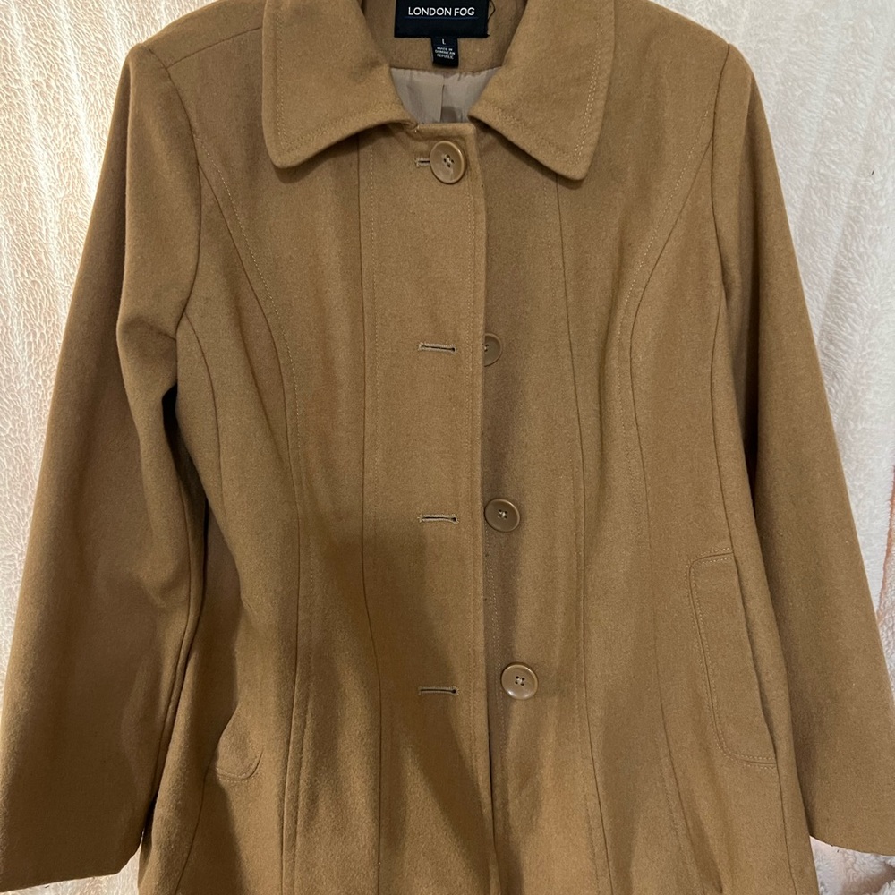 London Fog Women's Brown Trench Coat